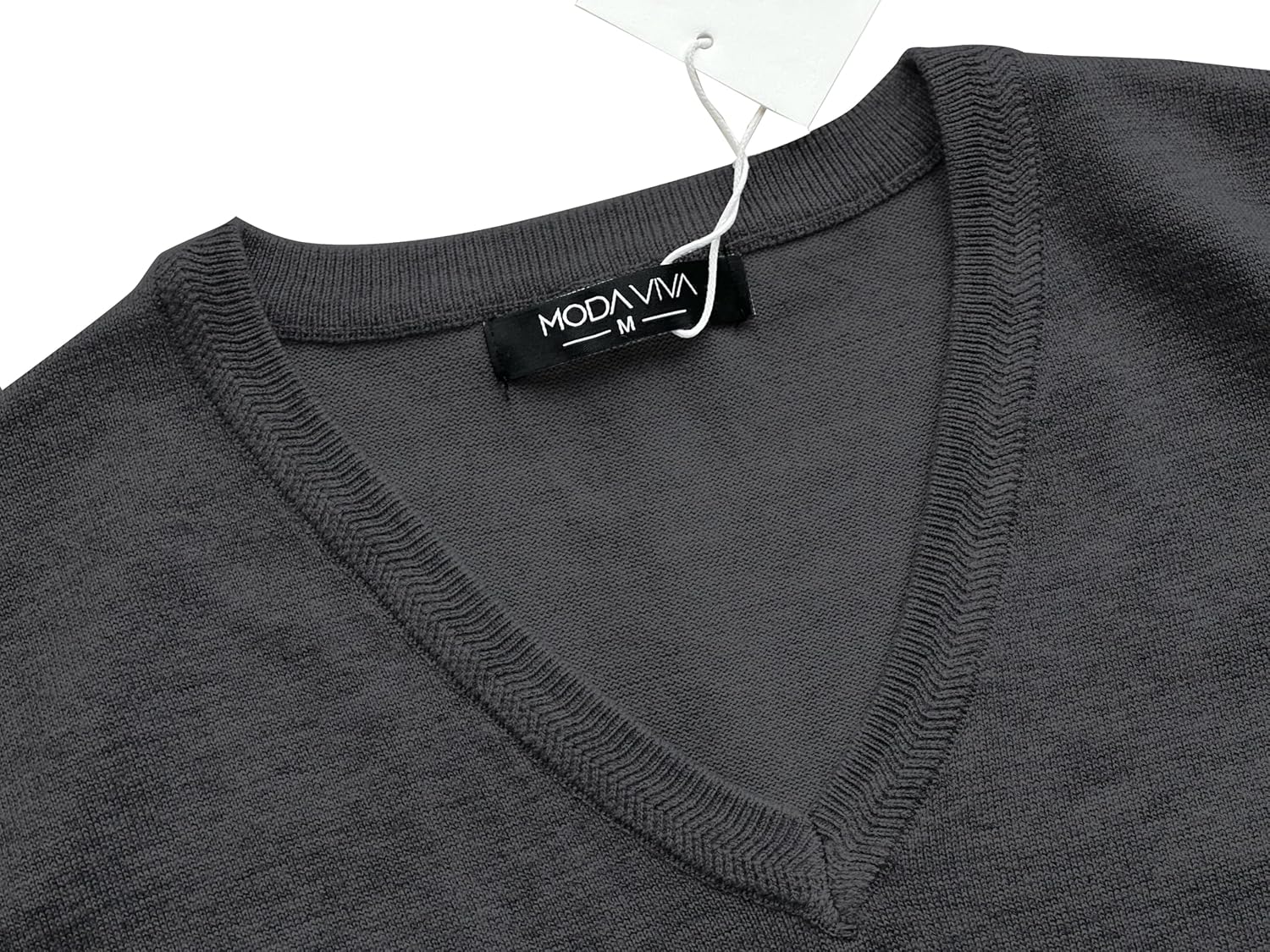 Mens V Neck Sweater Vest, Fall Pullover Sweater Vests, Lightweight Sleeveless Knit Vest - Image 6