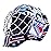 Franklin Sports GFM 1500 NHL New York Rangers Goalie Face Mask