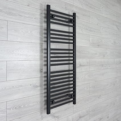 Radiador Toallero Térmico Recto Plano de Baño - 400mm de ...