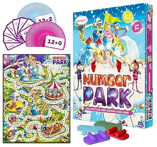 Number Park - Addition & Subtraction Math Games for Kids