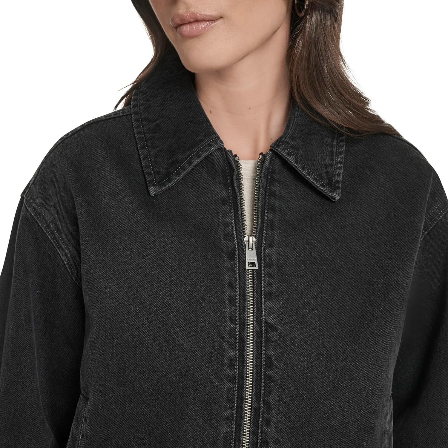 Levi's Women's Laydown Collar Bomber Jacket - Image 5