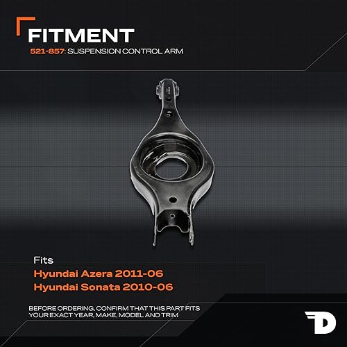 Miniatura 2 de Dorman 521-857 Rear Driver Side Lower Suspension Control Arm Compatible with Select Hyundai Models
