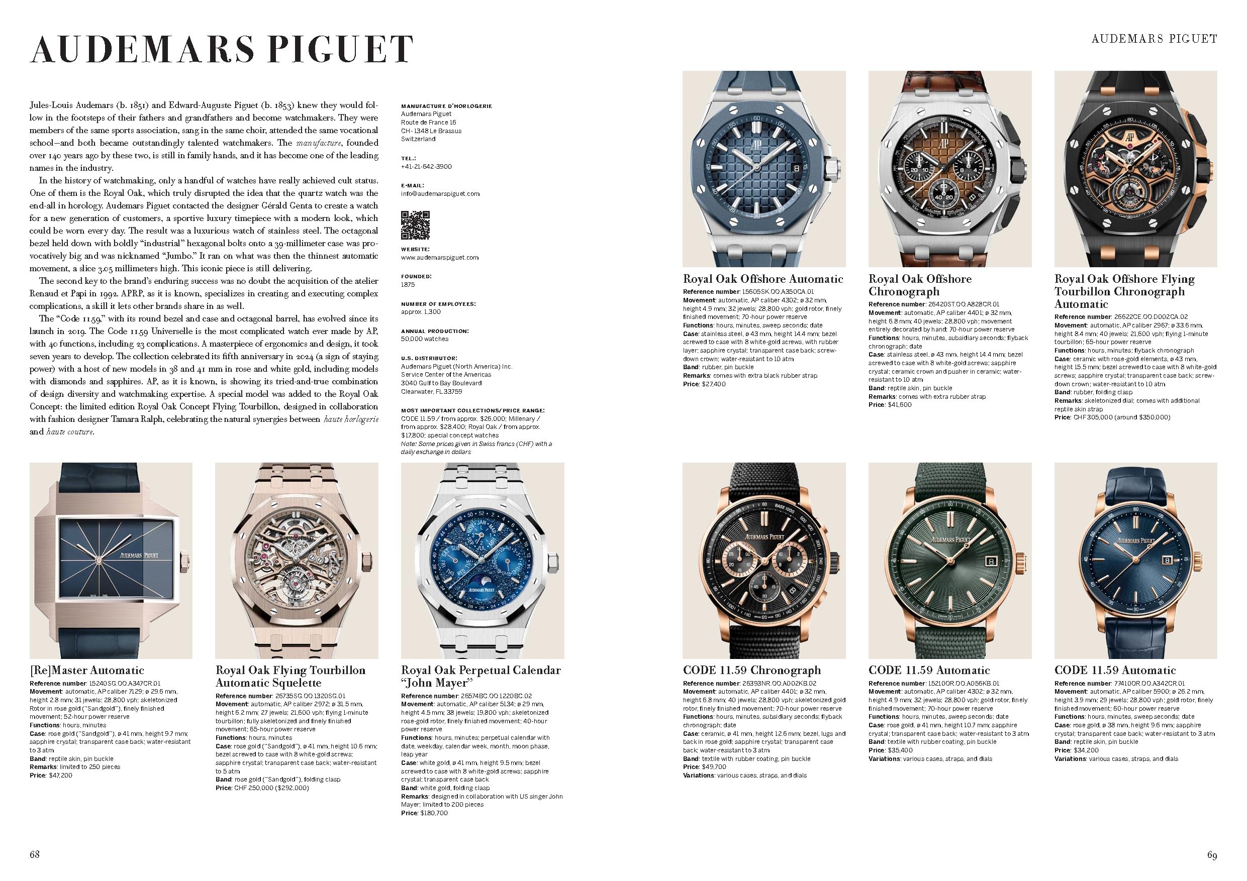 Wristwatch Annual 2025 /anglais: The Catalog of Producers, Prices, Models, and Specifications