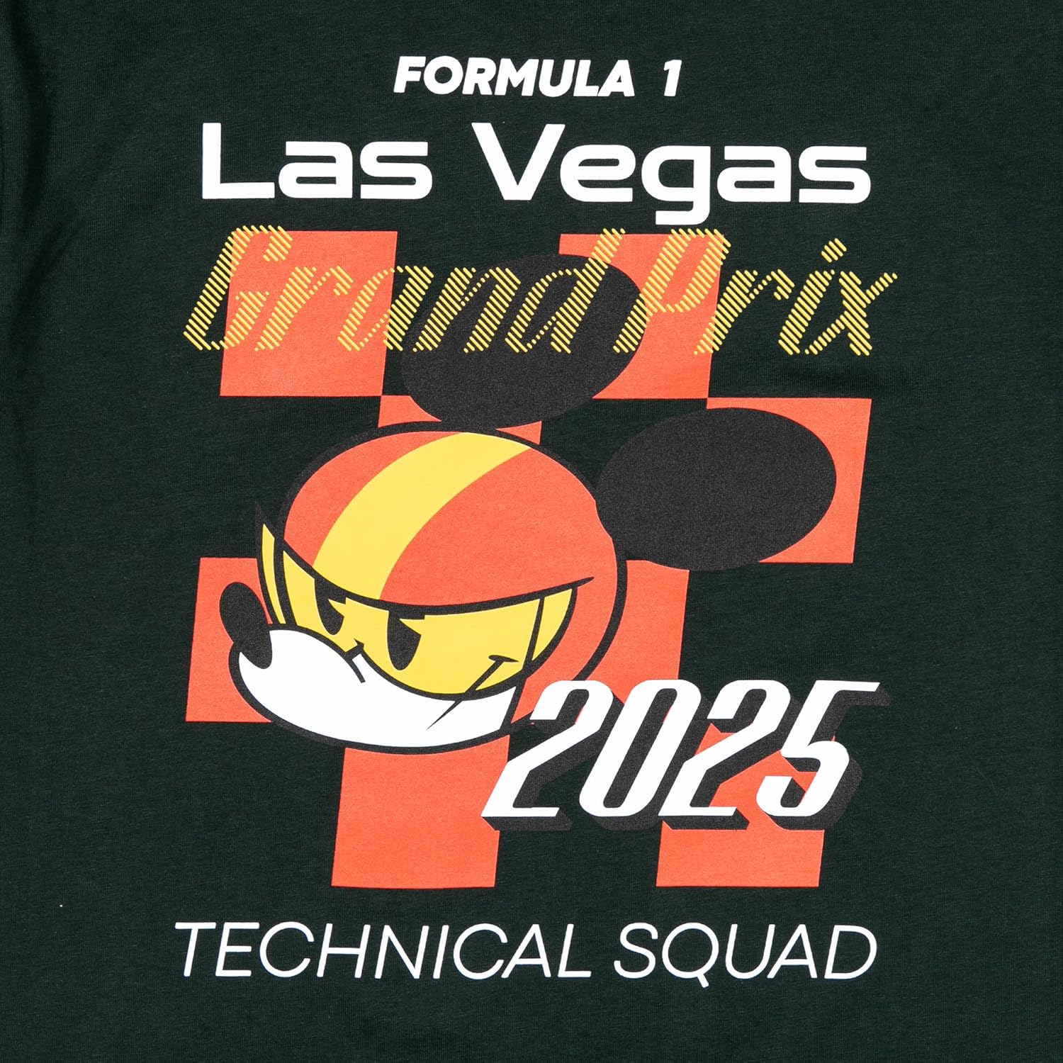 F1 Las Vegas Grand Prix x Disney Men's Tech Squad T-Shirt - Image 4