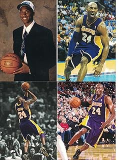 Kobe Bryant / 30 Piece Kobe Bryant Basketball Post Card Set. Action and Portrait Photographs.