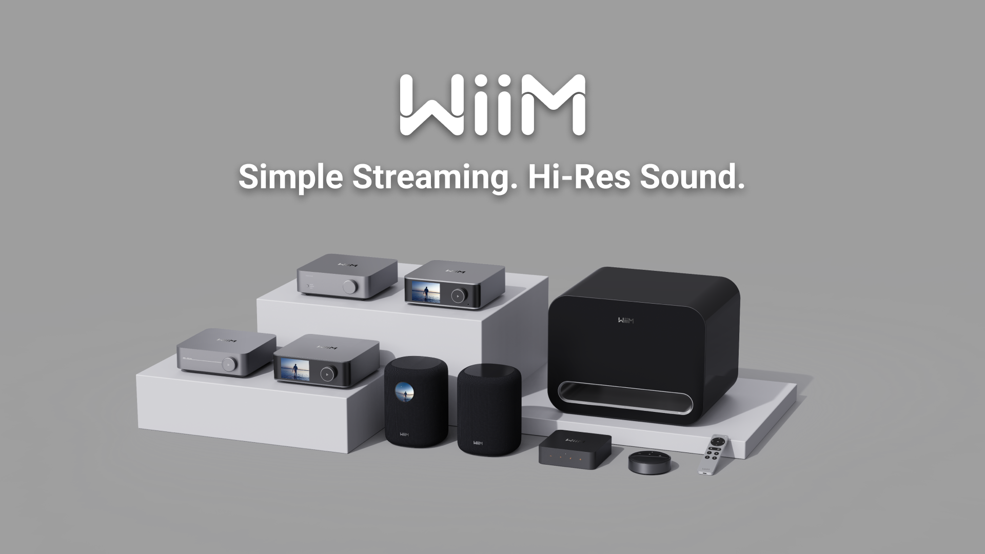 WiiM Amp Pro マルチルームストリーミングアンプ