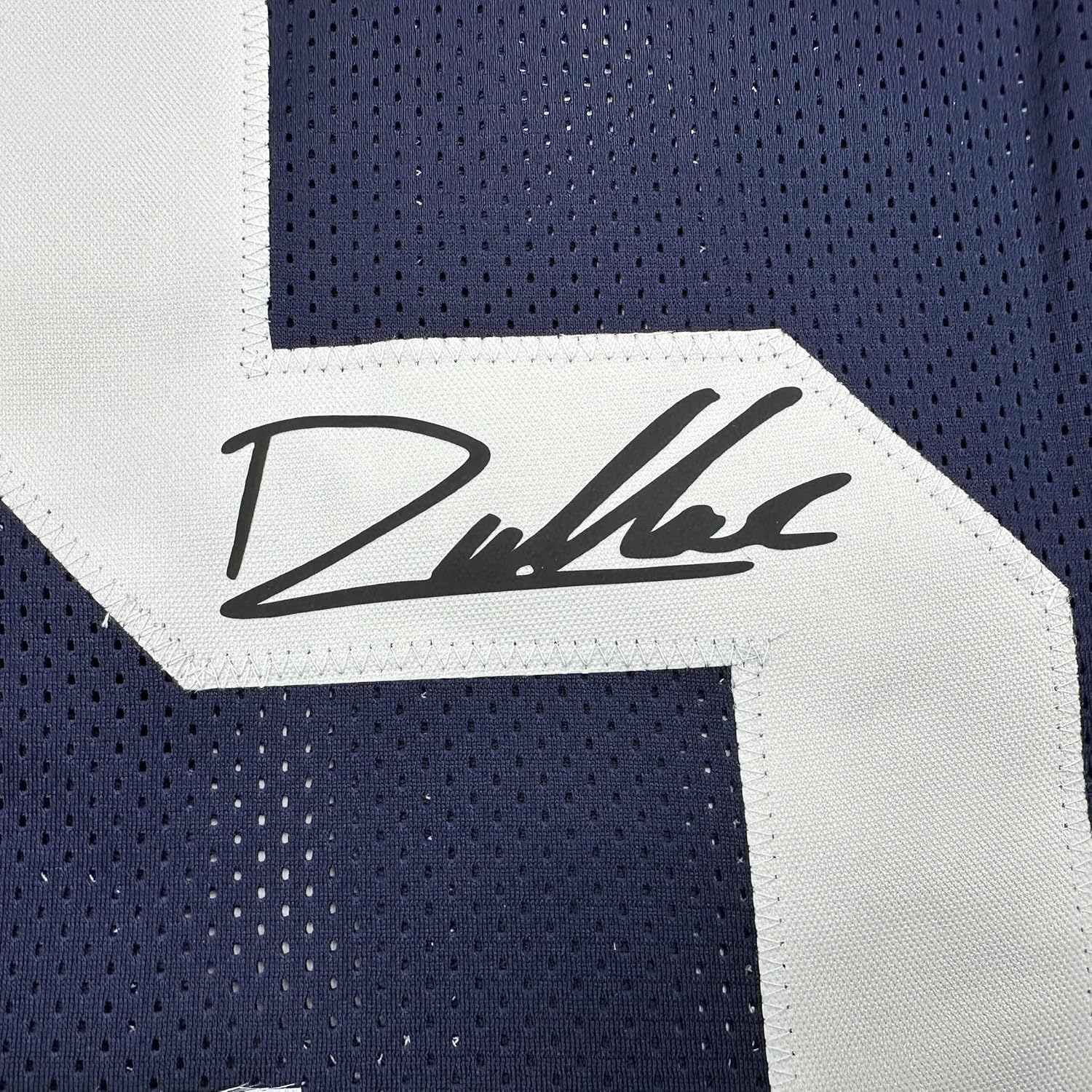 Facsimile Autographed Drew Allar Penn State Blue Reprint Laser Auto College Football Jersey Size Men's XL - Image 2