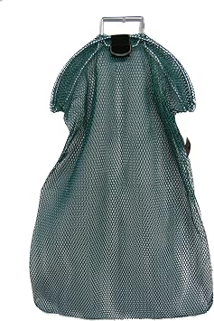 Trident Galvanized Wire Handle Mesh Gear and Game Bags with D-Ring X-Large, Green 24" x 36"
