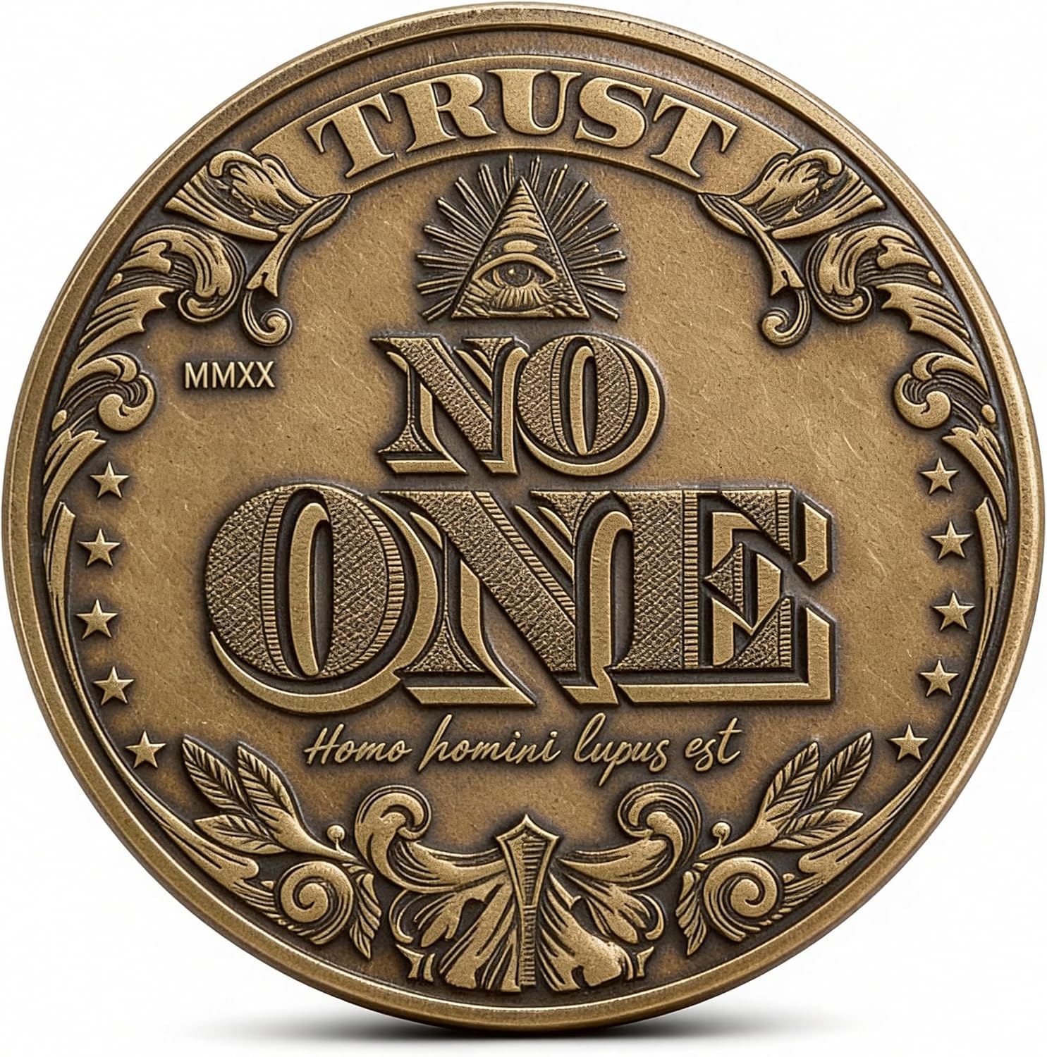 Badass Coin – Motivational Pocket Token for Confidence and Grit – EDC Daily Reminder – Bold Gift for Men & Women with Unshakable Attitude