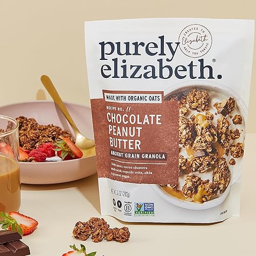 Miniatura 7 de Purely Elizabeth, granola orgánica de grano antiguo