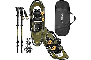 Retrospec Drifter Snowshoes Bundle: Your Ticket to Effortless Snow Adventures