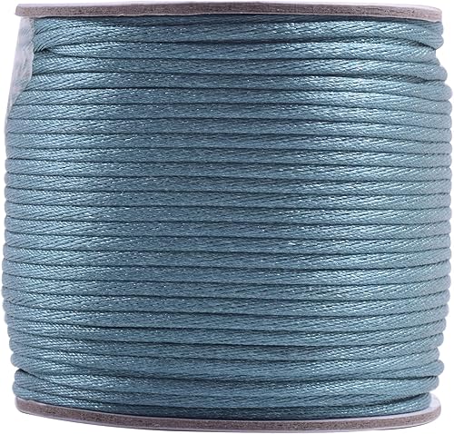 Vista 80 de KONMAY - Cuerda de nailon para hacer manualidades tipo bisutería, macramé o crochet, joyería, nudos chinos, Kumihimo, disponible en varios tamaños