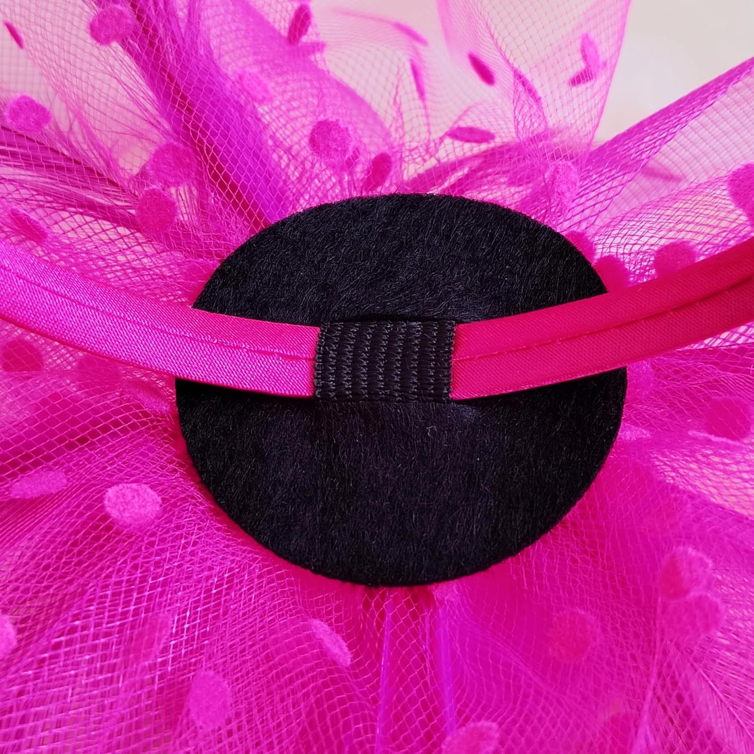 JUNBESTN Fascinators Hat Tea Party Headwear for Women Flower Mesh Feathers Headband