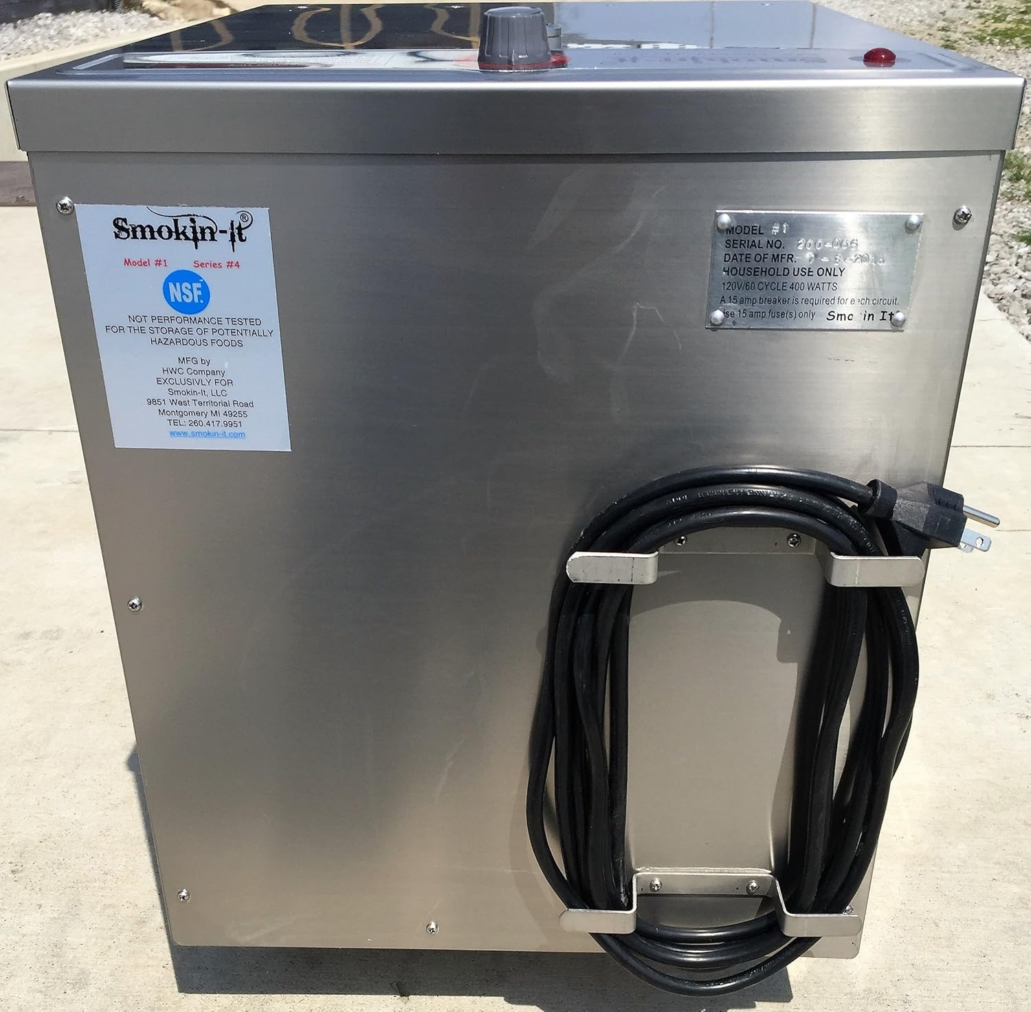 Model #1 Electric Smoker