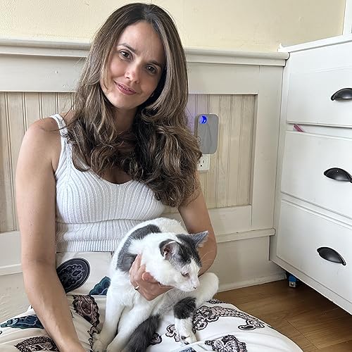 Miniatura 6 de Ion Pure - Purificador de aire enchufable para el hogar, tecnología de iones negativos para reducción de alérgenos y olores, sin filtro, compacto,