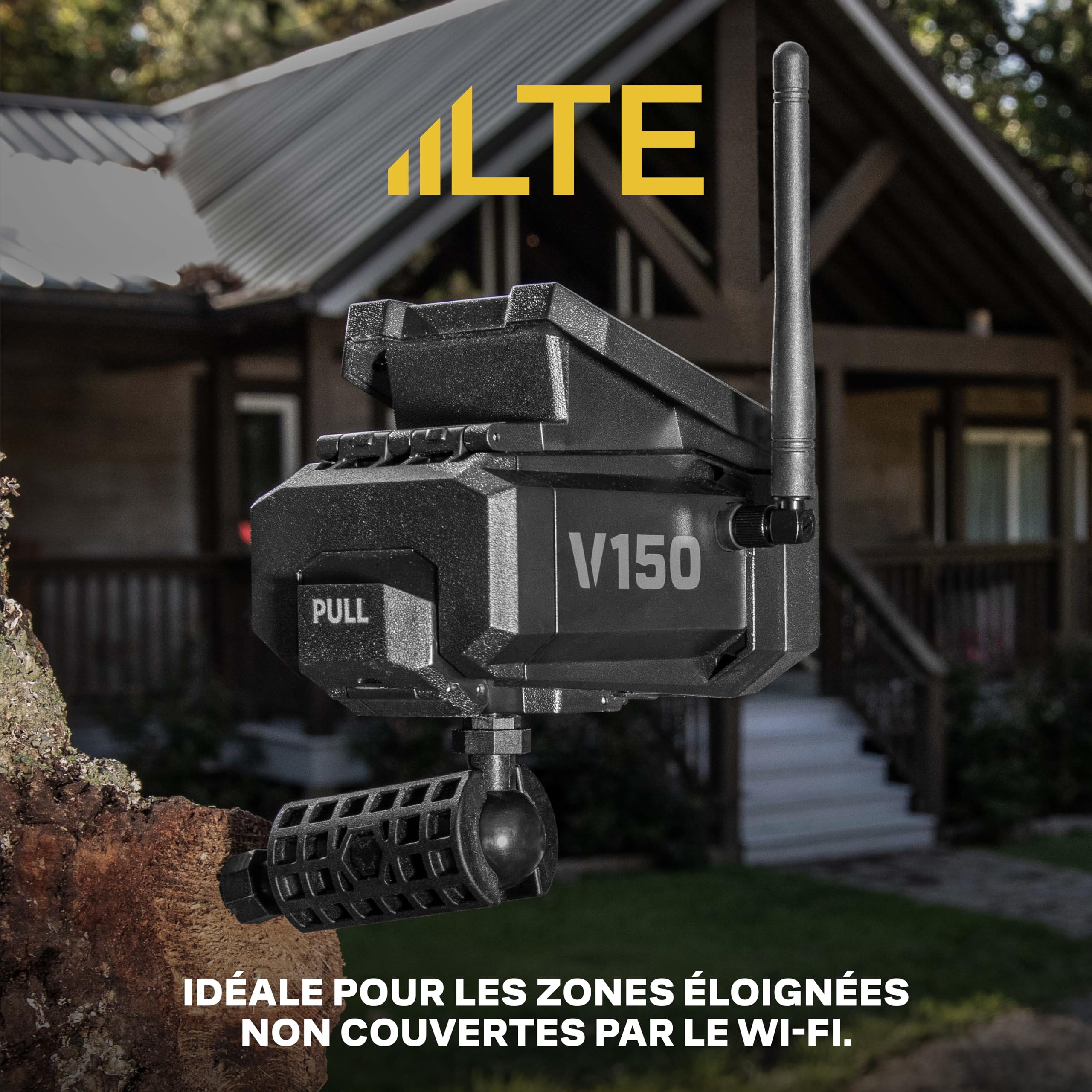 Vosker V150 Caméra Surveillance Solaire 4G-LTE, IP65