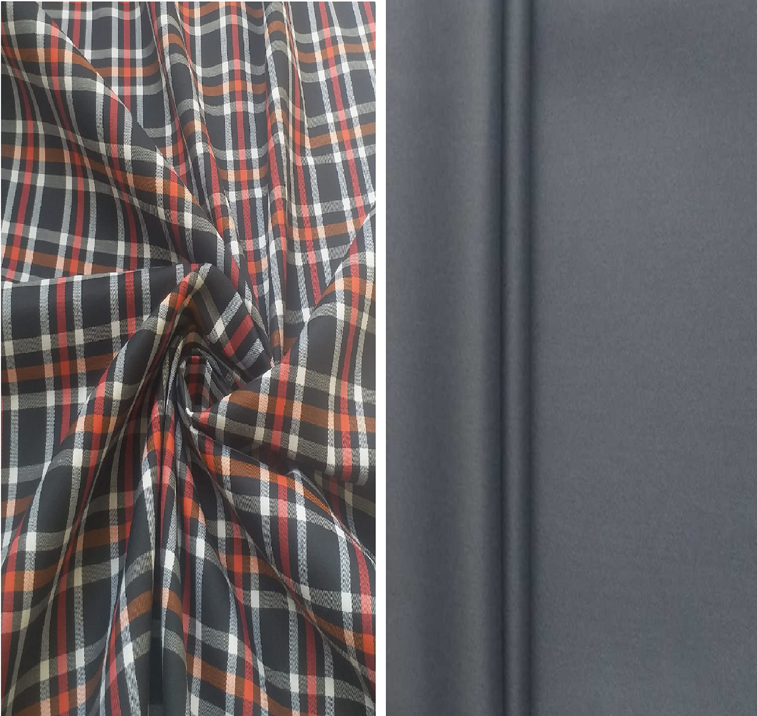 Pri & Su CottLinns Combo of Cotton Checkered Shirt 500038 & Trouser 90005-image-45