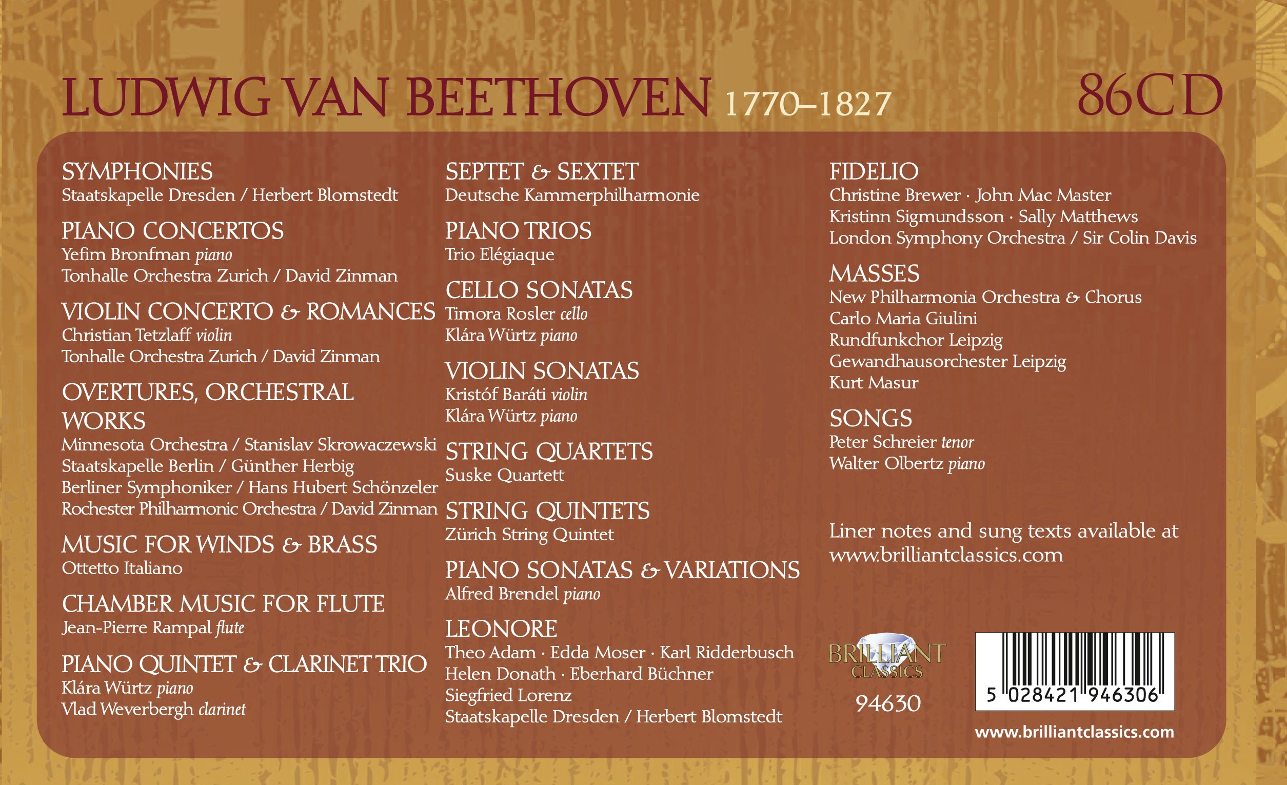 Beethoven Complete Edition (New Version)