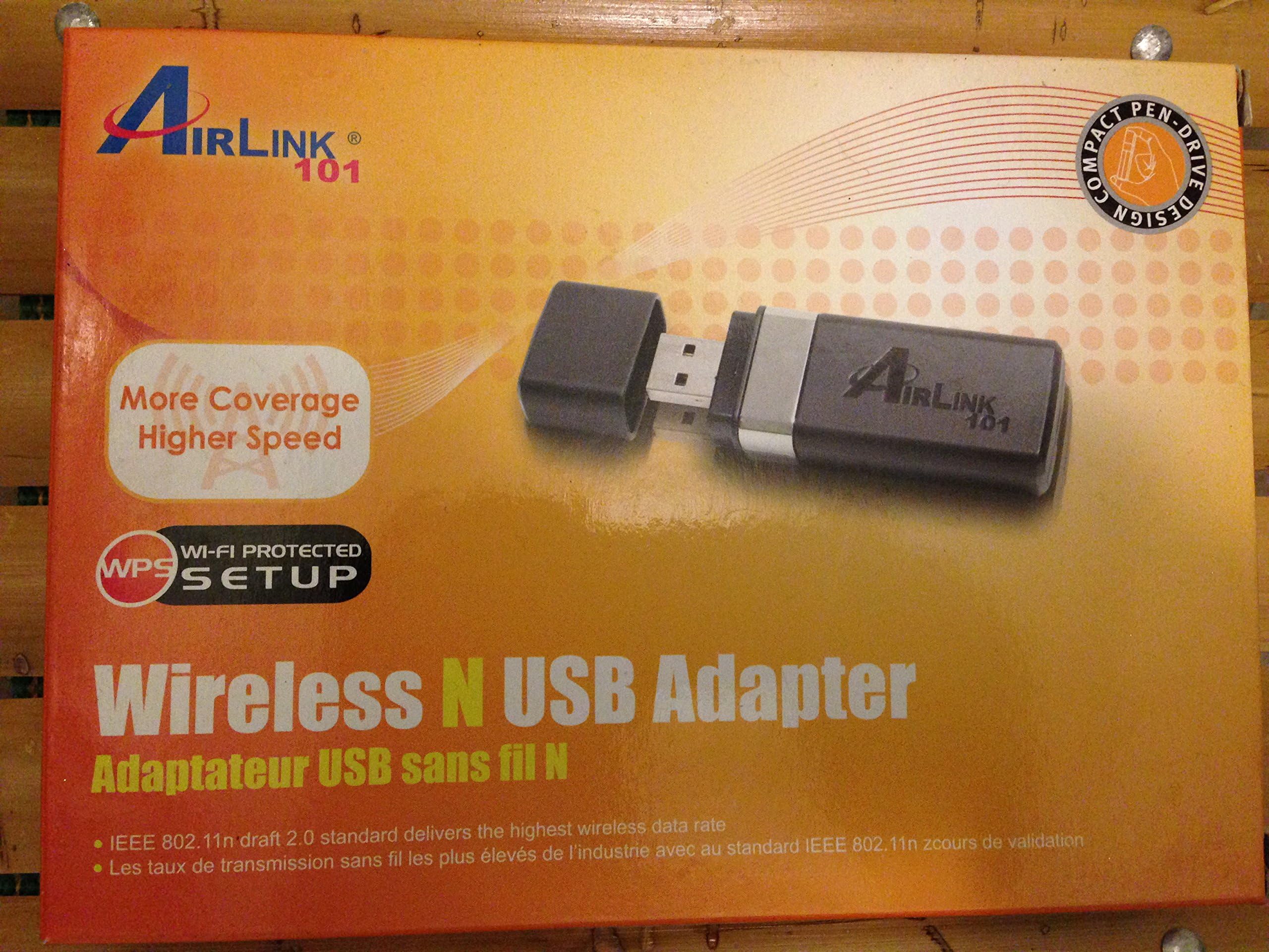 AirLink 101 AWLL6070 150Mbps 802.11n Wireless LAN USB 2.0 Adapter