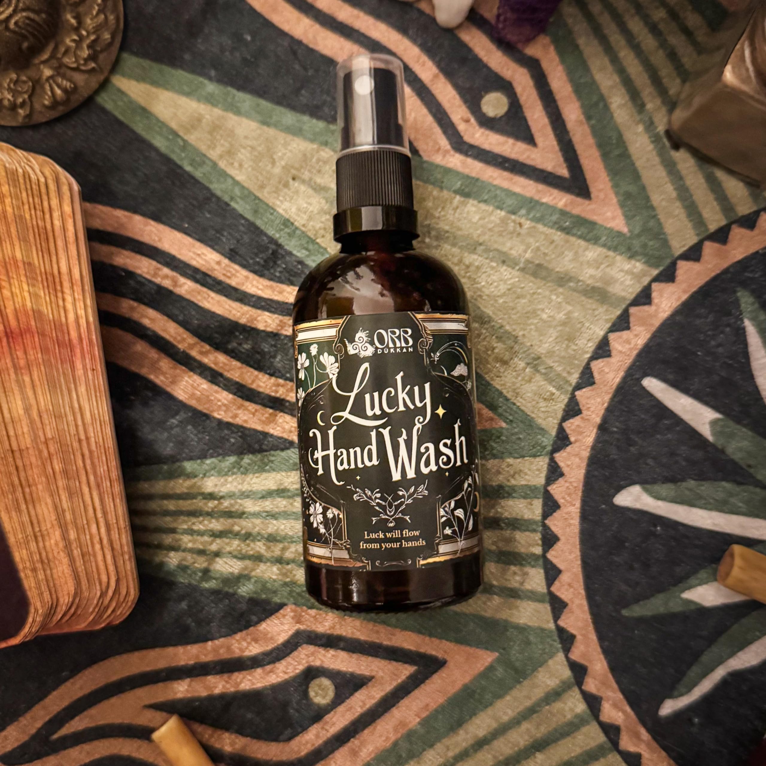 Lucky Hand Wash Kolonya (COLOGNE) Spirutual Water Bereket Ve Şans Iksiri 100 ml