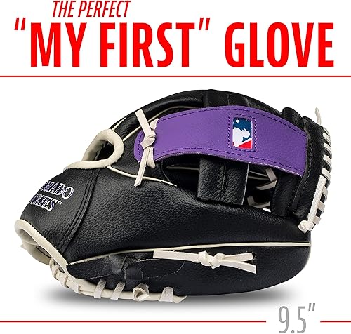 Vista 171 de Franklin Sports MLB Youth Teeball Glove and Ball Set - Kids Baseball and Teeball - Perfect First Kids Glove - 9.5" Naranja/Negro