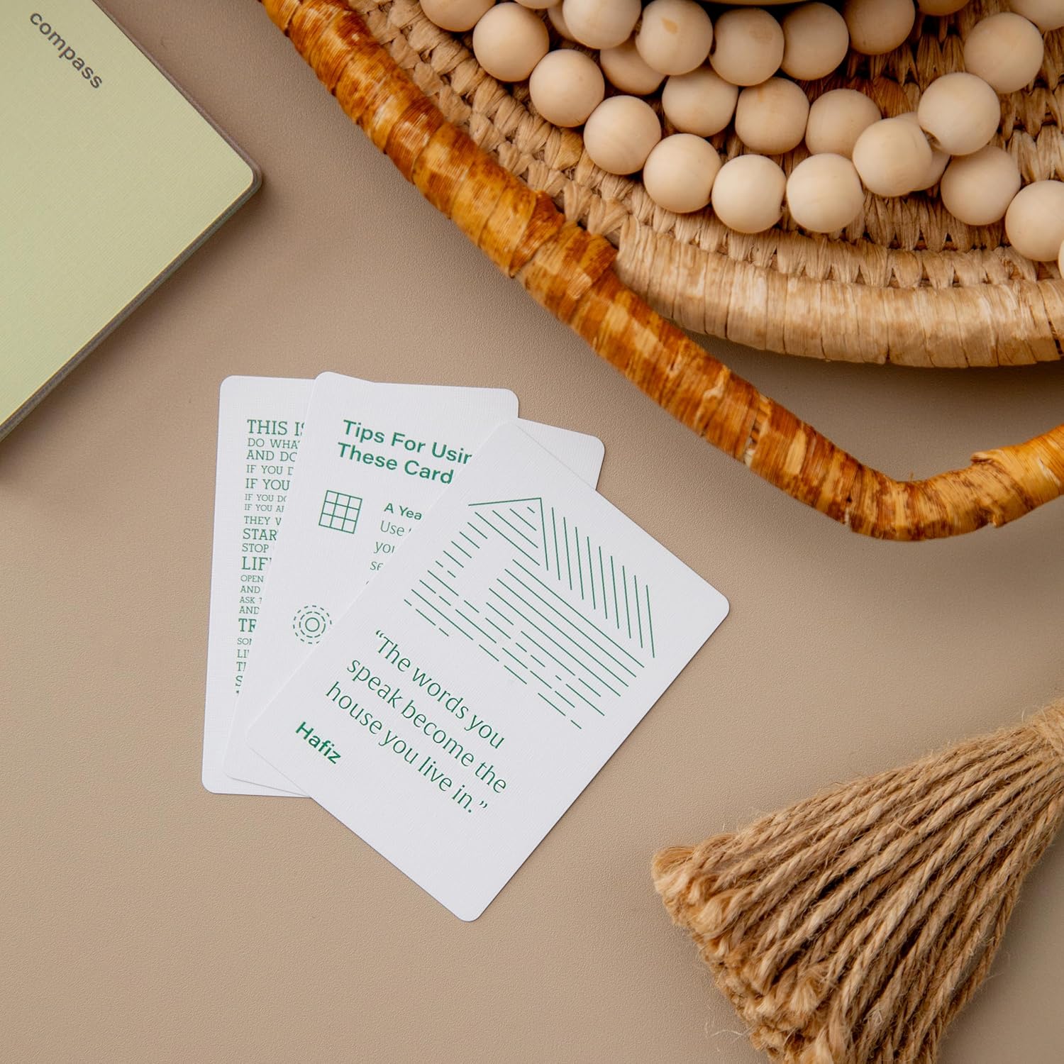 Holstee Affirmation Cards - 52 powerful affirmations grounded in symbols from the natural world and human creativity