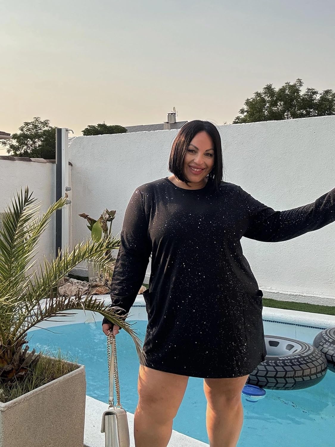 TIYOMI Plus Size Shirts Long Sleeve Tunic Tops for Women XL-5XL - Image 2