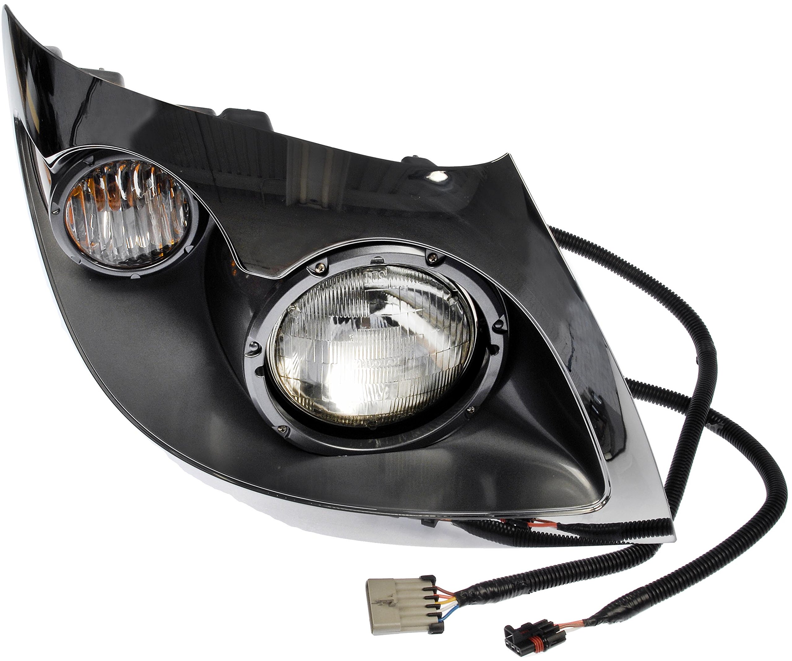 Dorman 888-5101 Passenger Side Headlight Assembly Compatible with Select International Models - Dorman Headlight Assembly 888-5101 - DORMAN Headlight Assembly for International - Headlight Assembly - HEADLIGHT - Headlight Assembly - Headlamp - Need a new headlight assembly that looks, fits and performs like the original, for less than going back to the dealership? This replacement headlight was reverse-engineered to match the stock headlight on specific vehicles. - International 2019-01