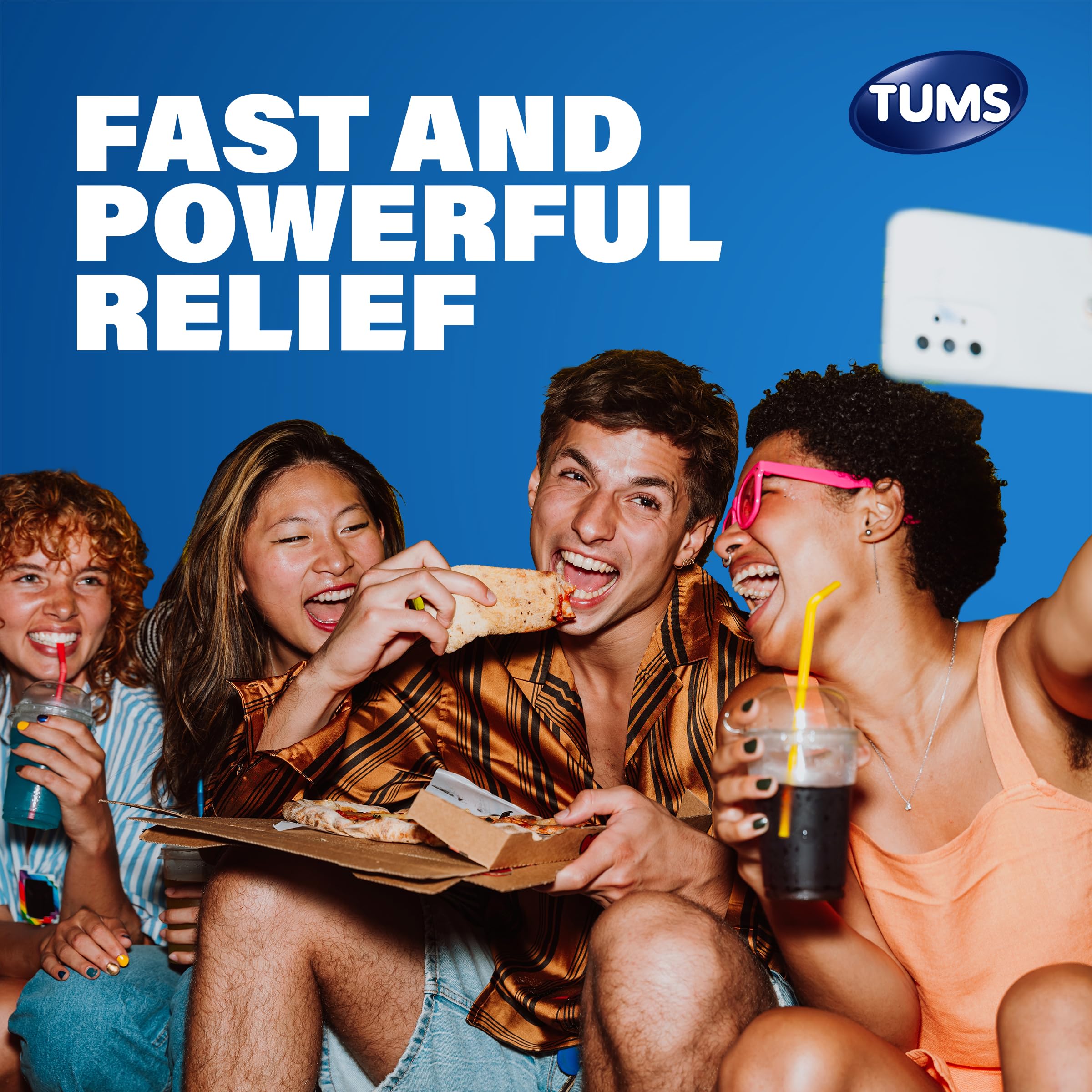 TUMS Chewy Bites Antacid Tablets, Assorted Berries, 32 Count — Amazon image 2