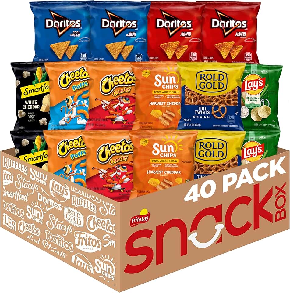 Frito-Lay Fun Times Mix Variety Pack, 40 Count