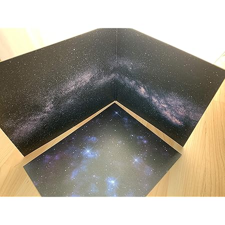 Amazon フィギュア撮影用背景シートディスプレイ 両面 宇宙 青空 壁面 高さcm 横45cm 床面 縦cm 横25cm バックペーパー 背景布 通販