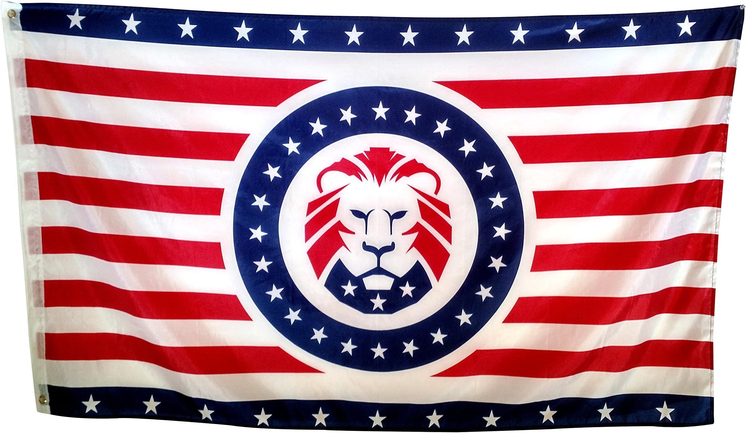 Donald Trump MAGA Lion Flag by MemeWerks - Make America Great Again Trump Flag - M A G A