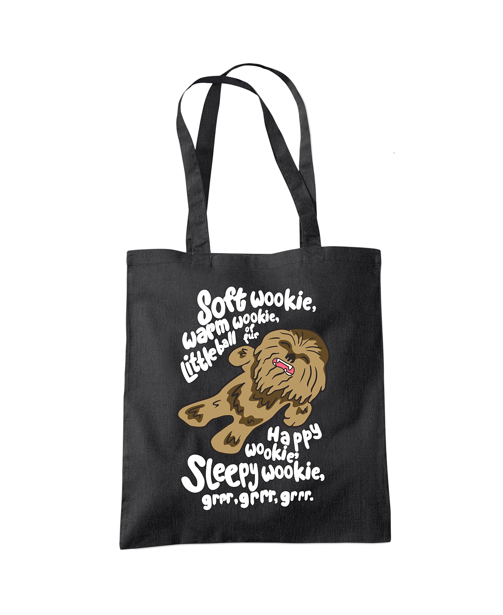 Hotscamp Women's Black Soft Wookie Tote Bag - One Size