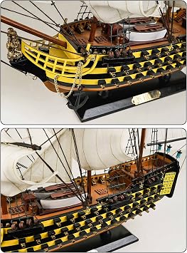 SAILINGSTORY Wooden Model Ship HMS Victory 1/110 Scale Replica