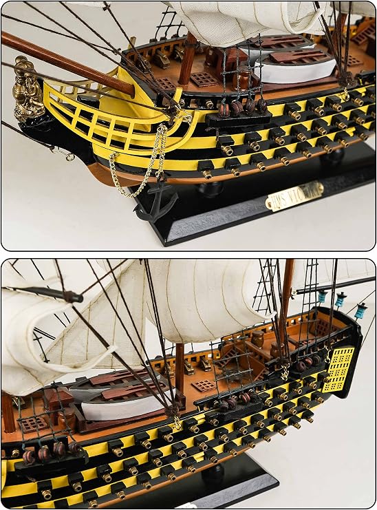 SAILINGSTORY Wooden Model Ship HMS Victory 1/110 Scale Replica