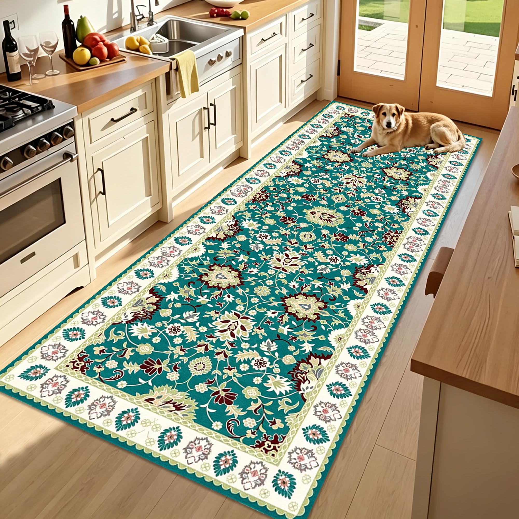 Alfombras cocina lavables y pasillero corredor largo para suelo de entrada interior
