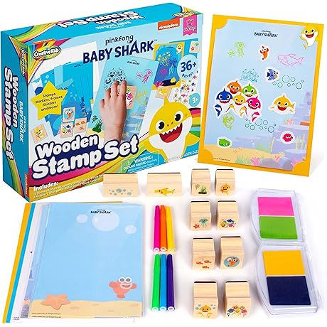 Crayola Baby Shark Art Set: Creativity and Fun for Little Sharks!