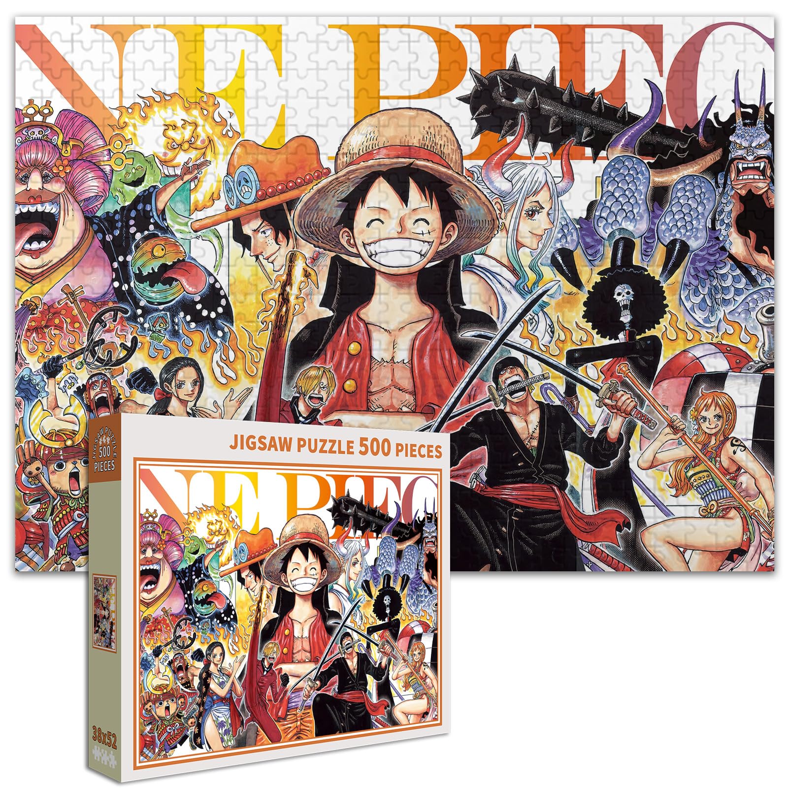Amazon.co.jp: One Piece Jigsaw Puzzle, 500 PCS Hzw121