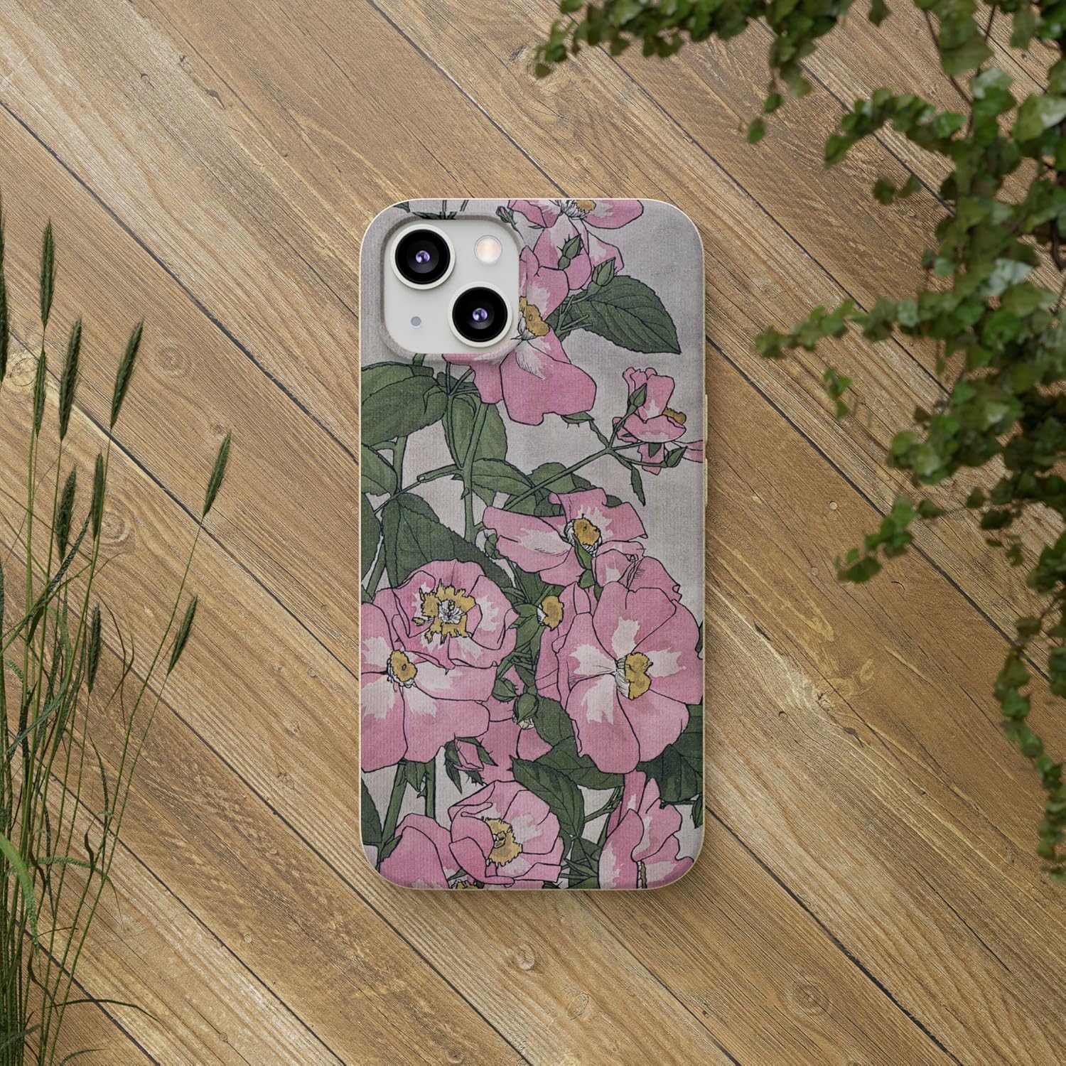 Vintage Floral Biodegradable Phone Case curacao Ubuy