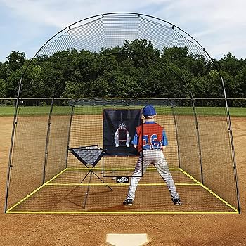 Amazon | Kapler バッティングケージ 22x12x10フィート 野球 Amazon | Kapler バッティングケージ 22x12x10フィート 野球