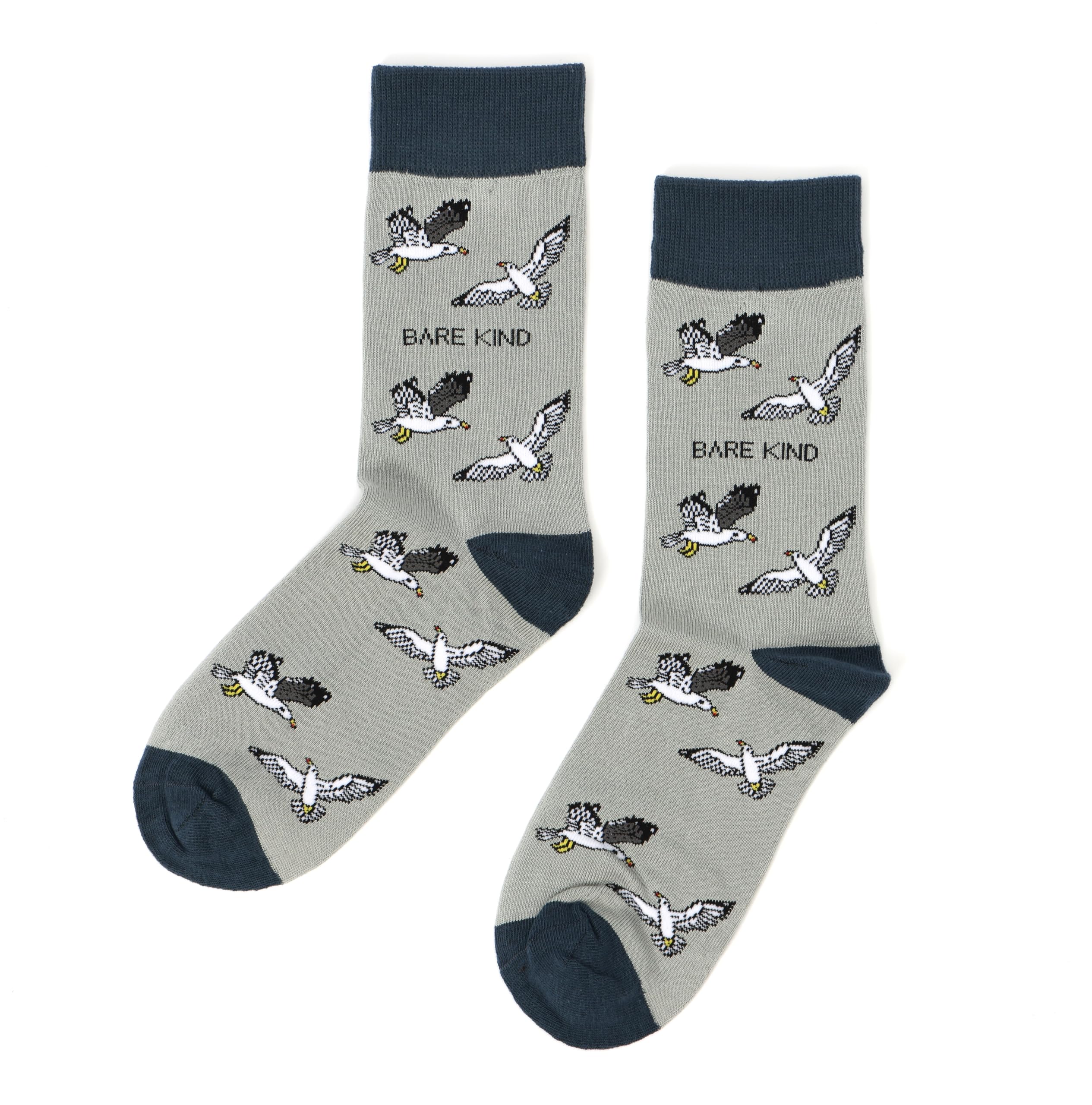 Bare Kind Bamboo Adult Socks (UK, Numeric, 7, 11, Regular, Regular, Seagull)