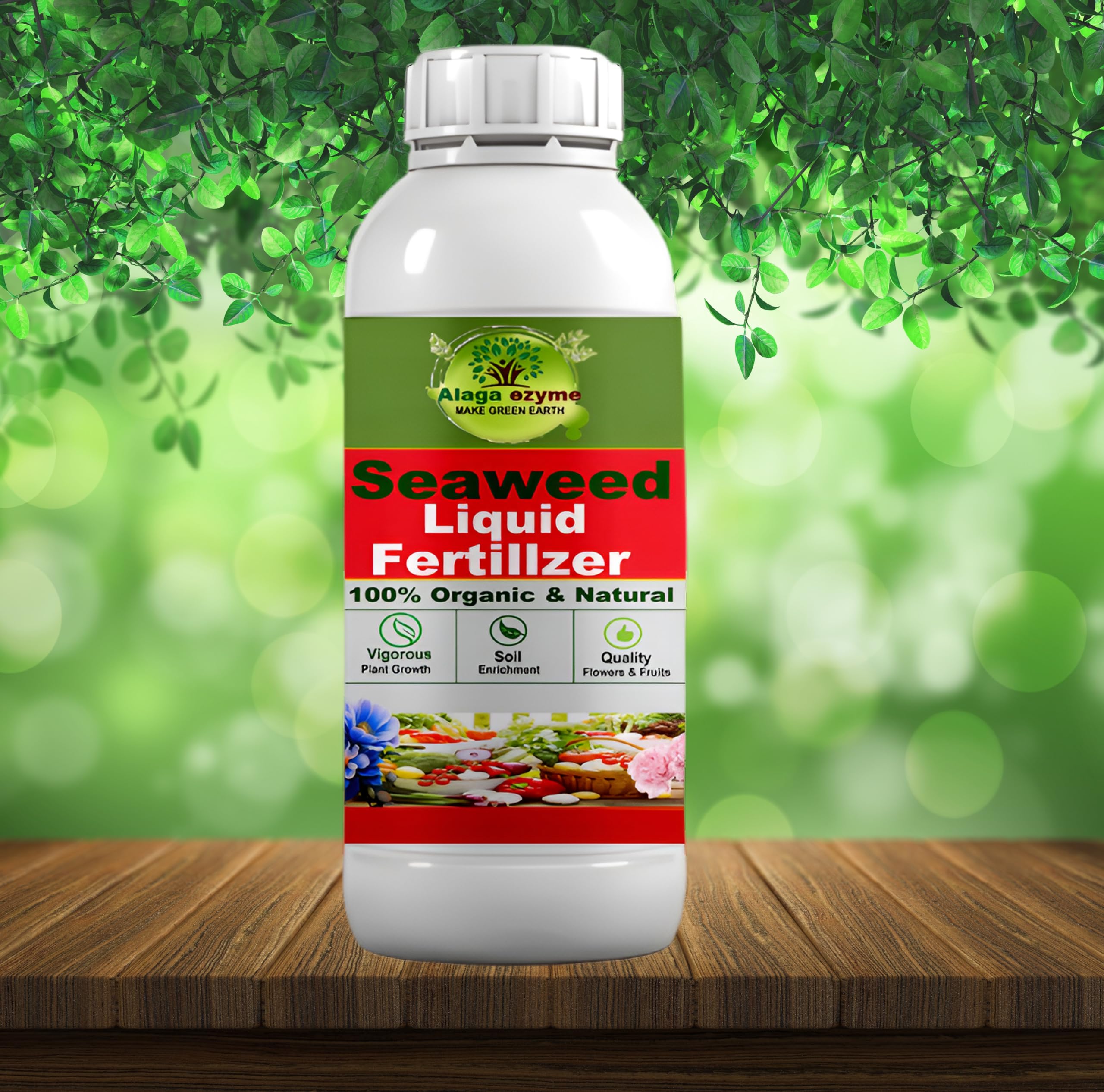 Alagaezyme Seaweed Sea Mantra Premium Organic Liquid Concentrate with Measuring Cup - Fertilizer for All Indoor and Outdoor - Plants, Crops and Trees (1000) (B0CSWS4FRQ) Amazon Price History, Amazon Price Tracker