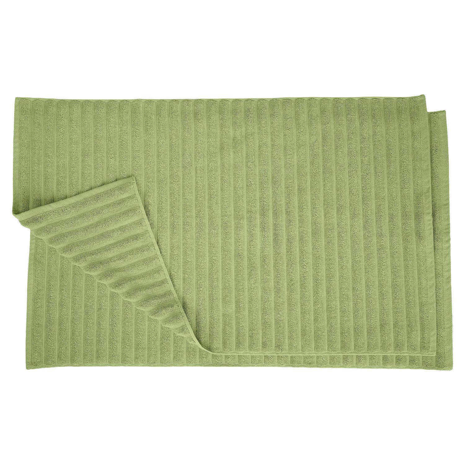 Tapis de bain absorbant Superior en coton fini les pieds froids sur le carrelage