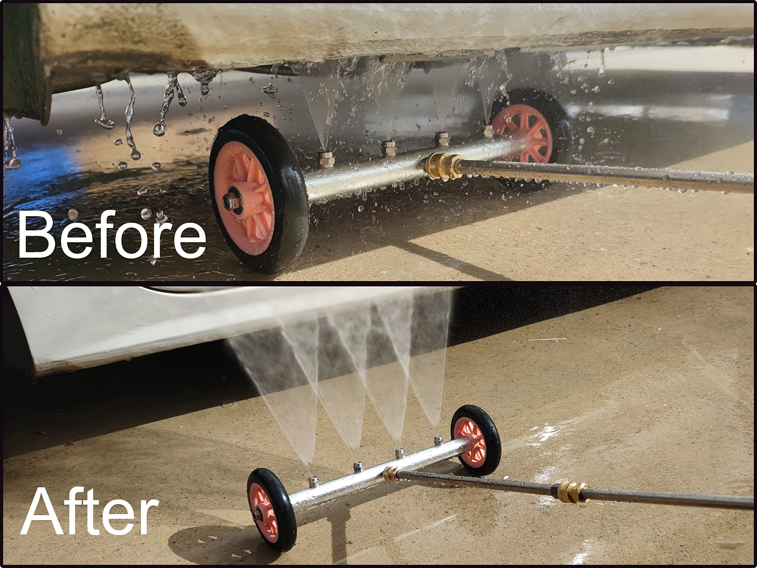 Buy JOEJET Pressure Washer Undercarriage Cleaner, 16 Inch Under Car