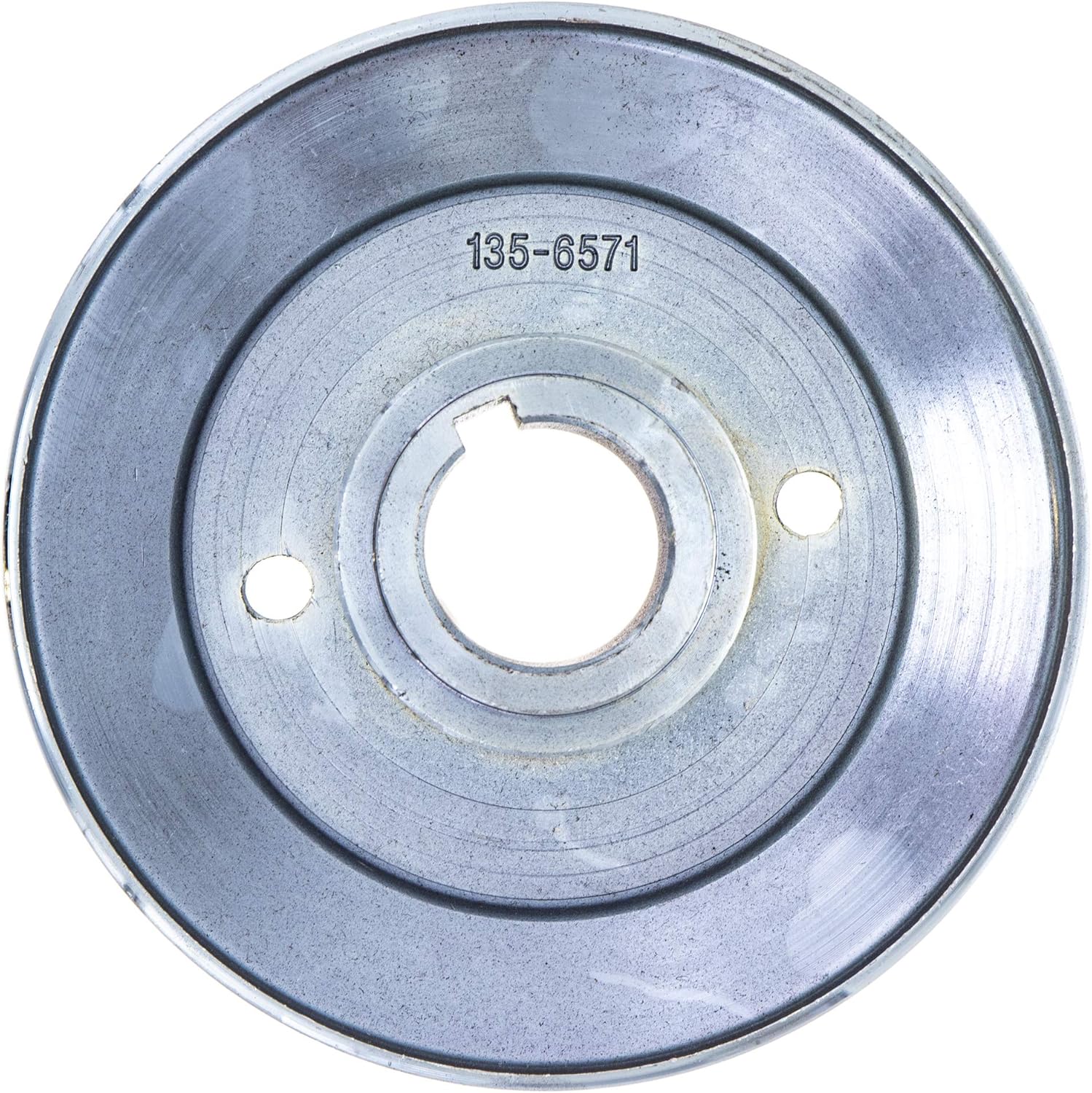 Exmark 135-6571 Engine Sheave, front view with part number