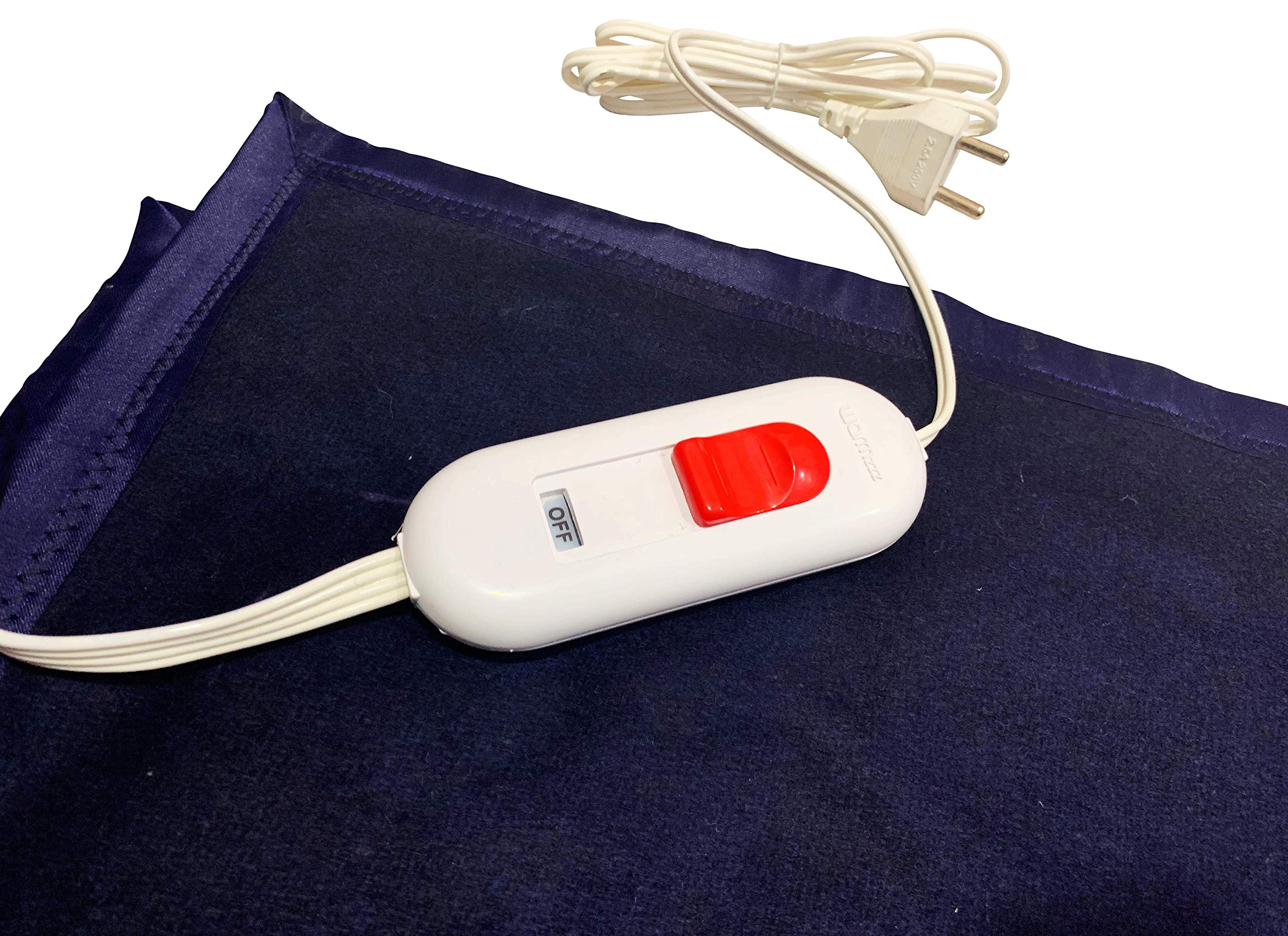 Buy Warmzzz Wool Electric Blanket for Single Bed. Shock-Proof Heated Blanket  with 4 Heat Settings - Blue, wrinkle_resistant Online at Low Prices in  India - Amazon.in