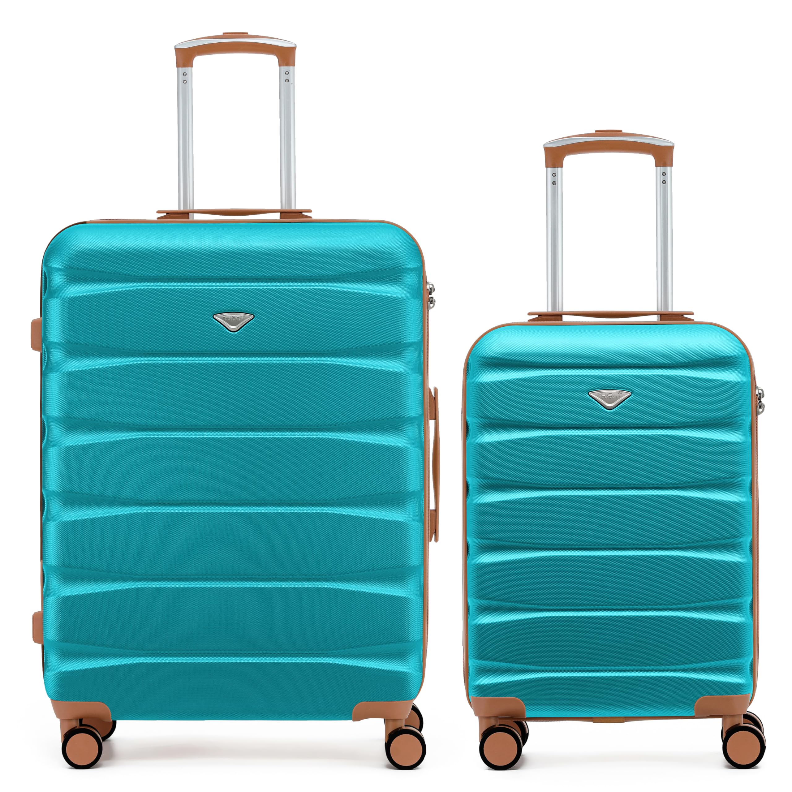 Flight Knight Underseat Cabin Suitcase 45x36x20cm | Free Hand Luggage for EasyJet & Wizz Air | Lightweight ABS Hard Shell with 8 Silent-Glide Spinner Wheels | Max Space Travel Bag — view 199