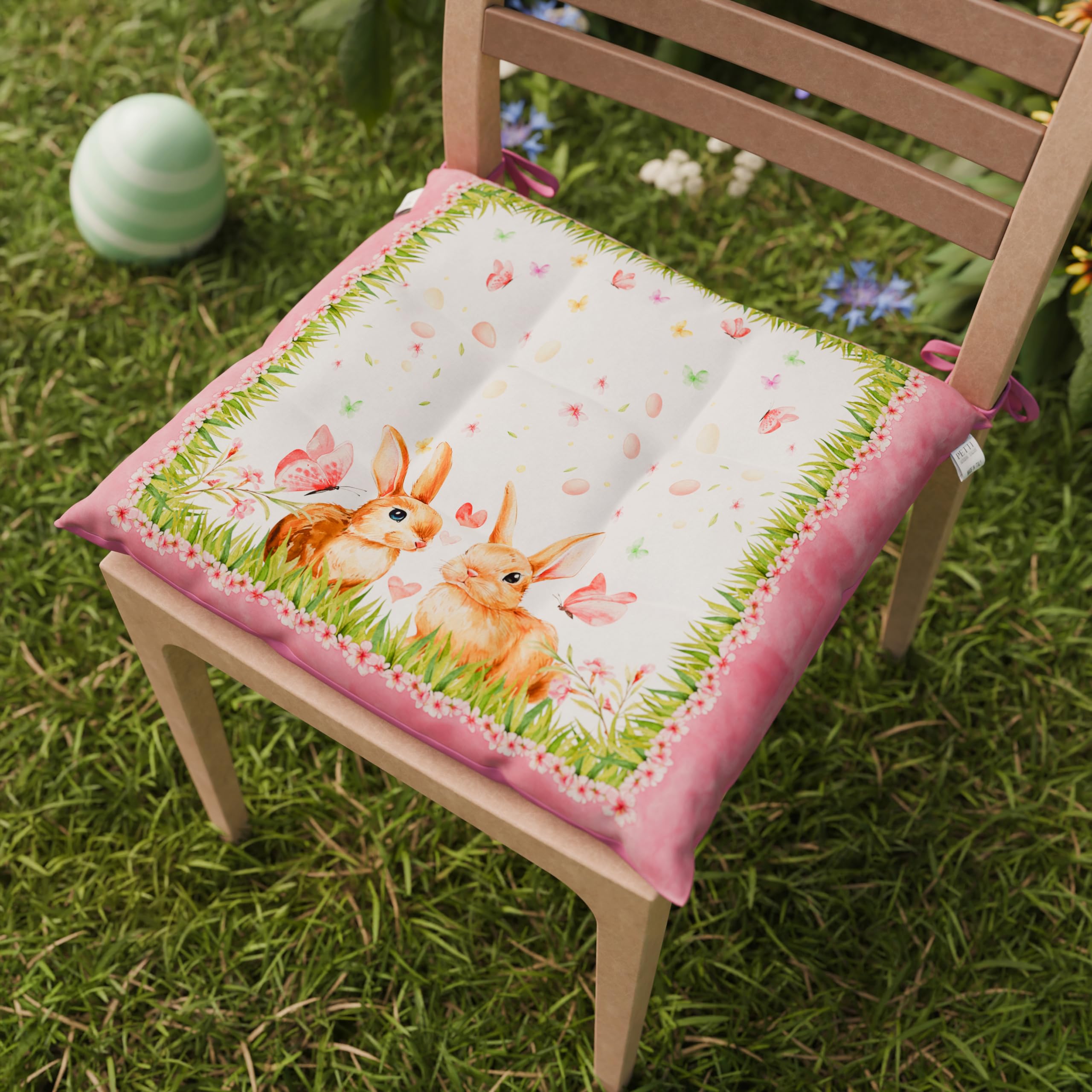 Magpie Fabrics OutdoorIndoor Cuscini Per Sedie Con Lacci 17x16x2 Set Di 2 Cuscini Per Sedie A Forma Di U Impermeabili Per Tutte Le Stagioni Decorati~p115702082