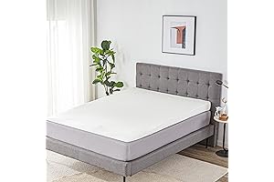 Queen Inclined Wedge Mattress Topper, 5-Inch, Washable, Non-Slip Bottom, Boosts Your Comfort
