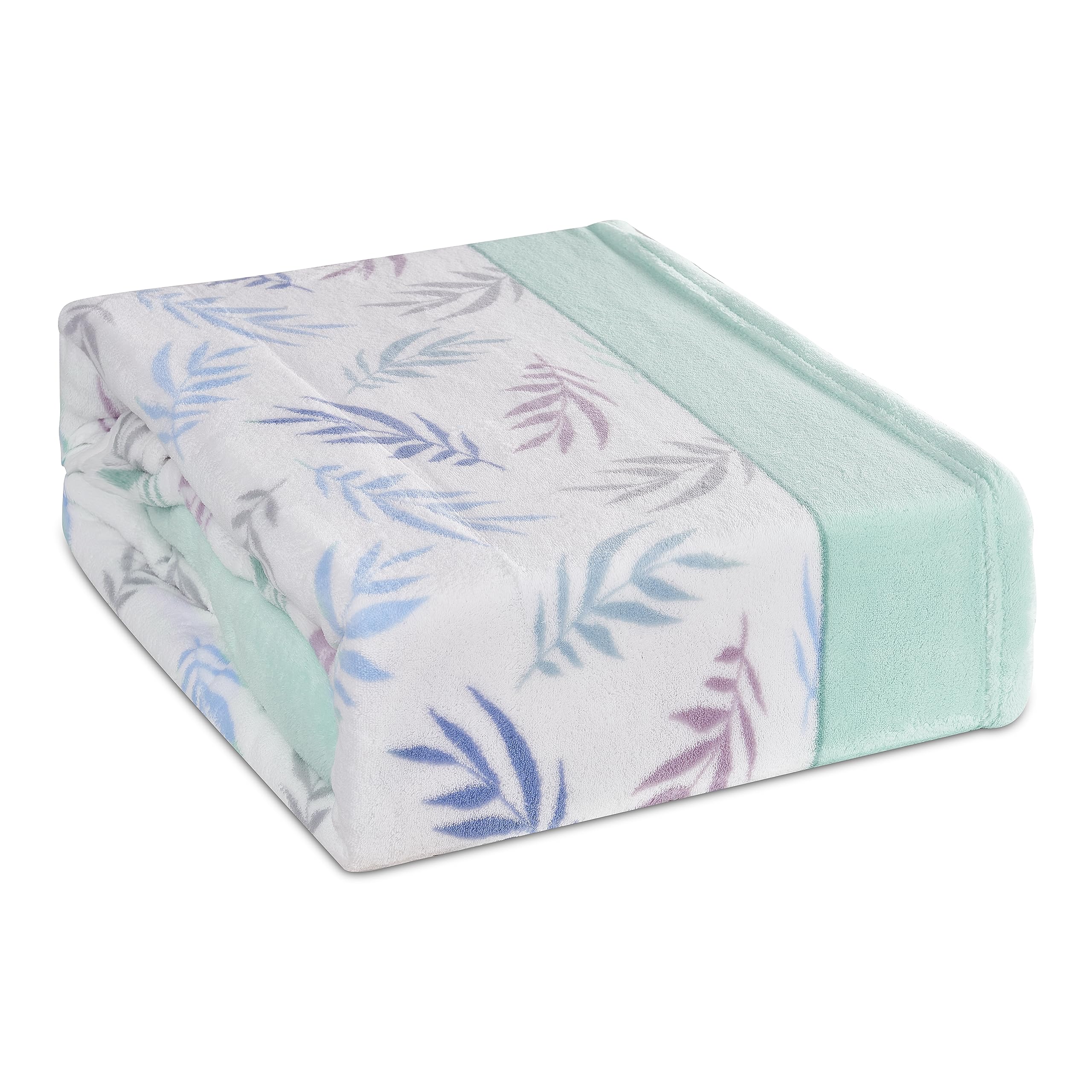 DECASATEXTIL – Juego de sábanas coralina Extra Suave- 3 Piezas– Sabanas de Invierno - Doble perchado – Sabana Bajera, encimera y Funda Almohada - Cama 90 cm -Coco Menta
